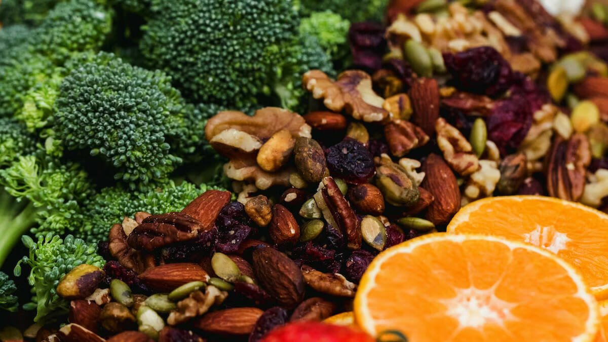 Quả cam và các thực phẩm