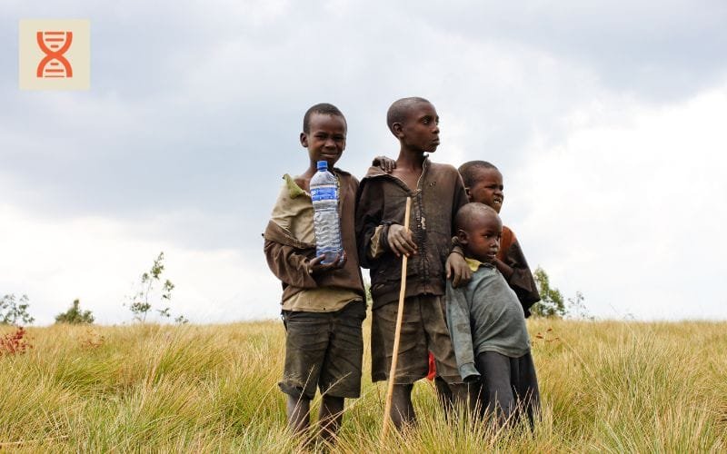 Những trẻ em nghèo bị thiếu dinh dưỡng trầm trọng