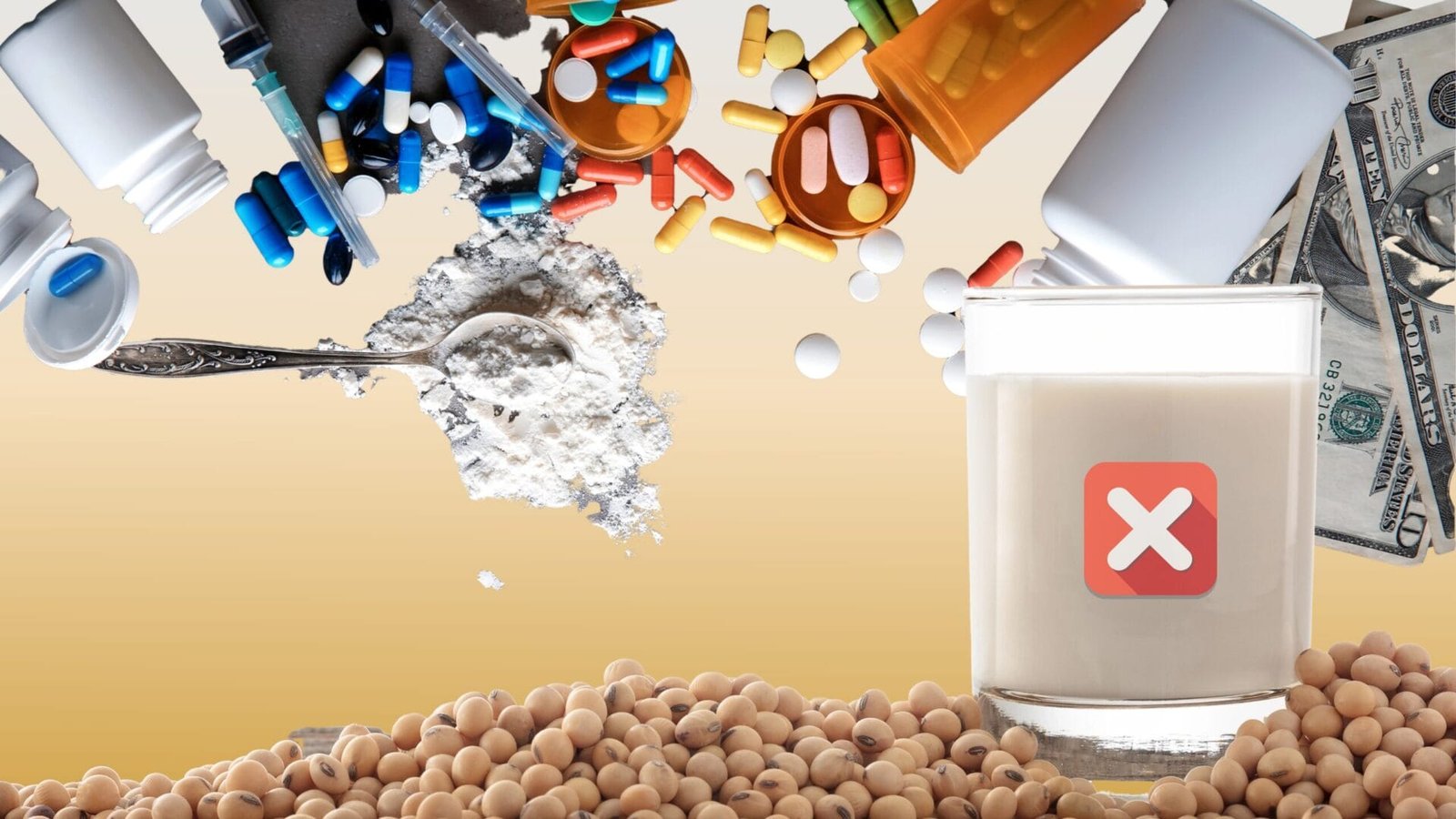 Những loại thuốc khi sử dụng cần kiêng đậu nành