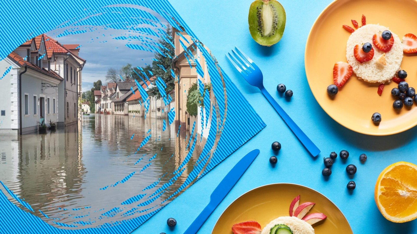 Dinh dưỡng khoa học trong mùa bão lụt