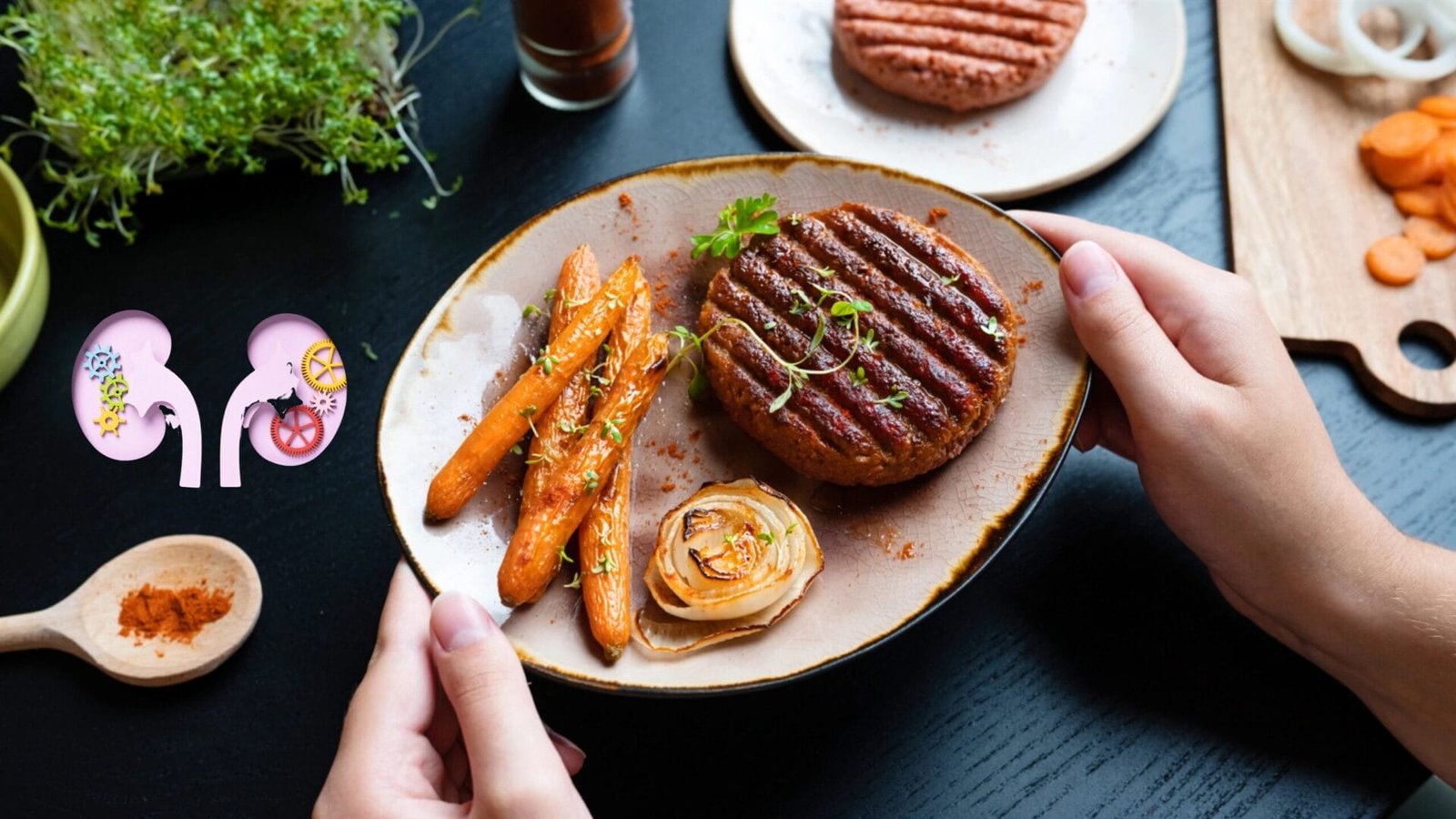 Chế độ ăn giả chay và bệnh suy thận