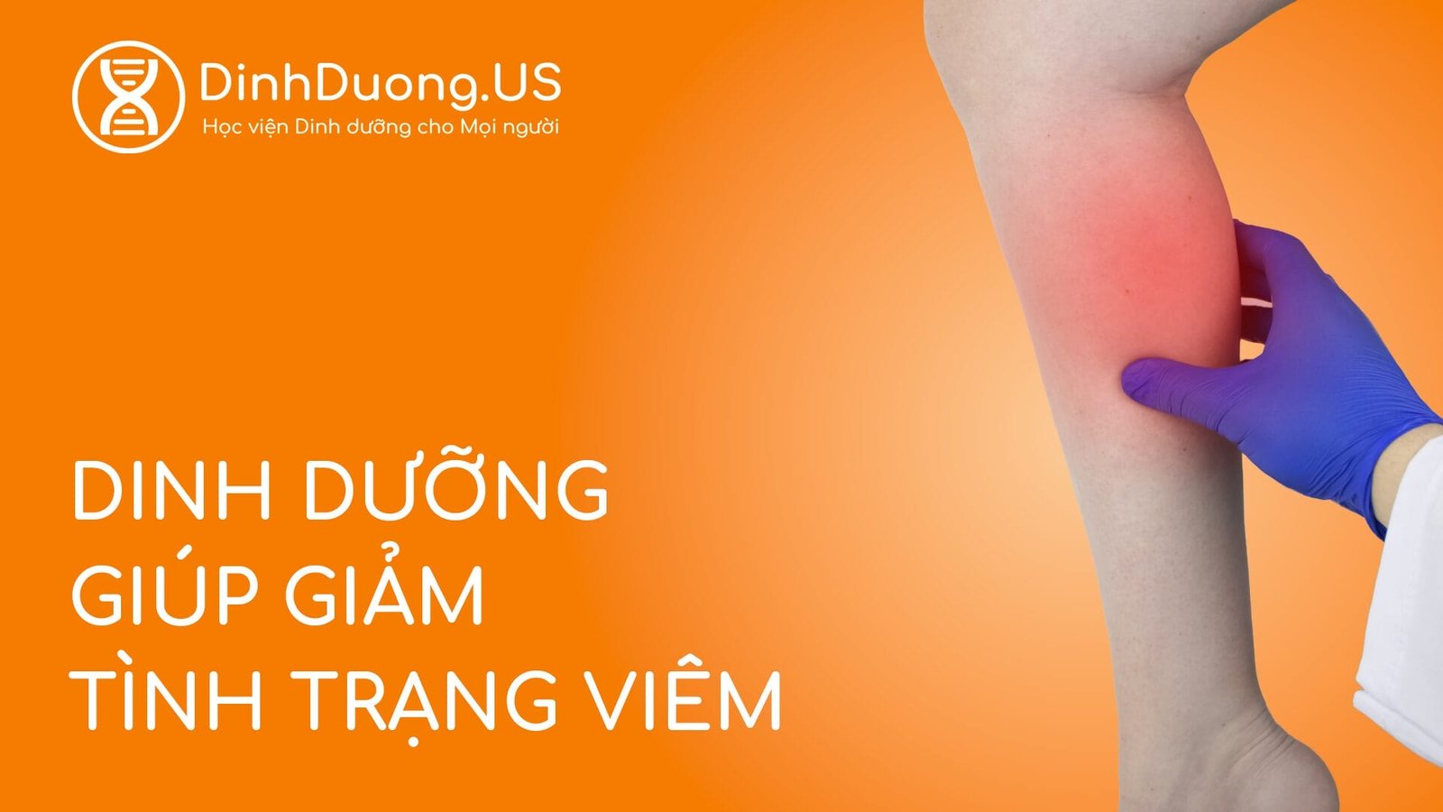 Dinh Dưỡng Giúp Giảm Tình Trạng Viêm